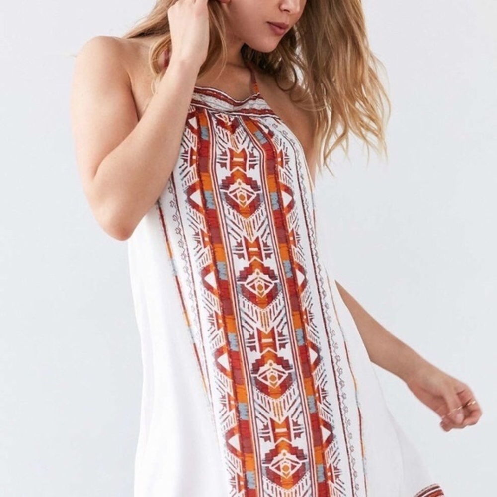 3/$30 Urban Outfitters Ecote Aztec Dress S - Picture 2 of 7